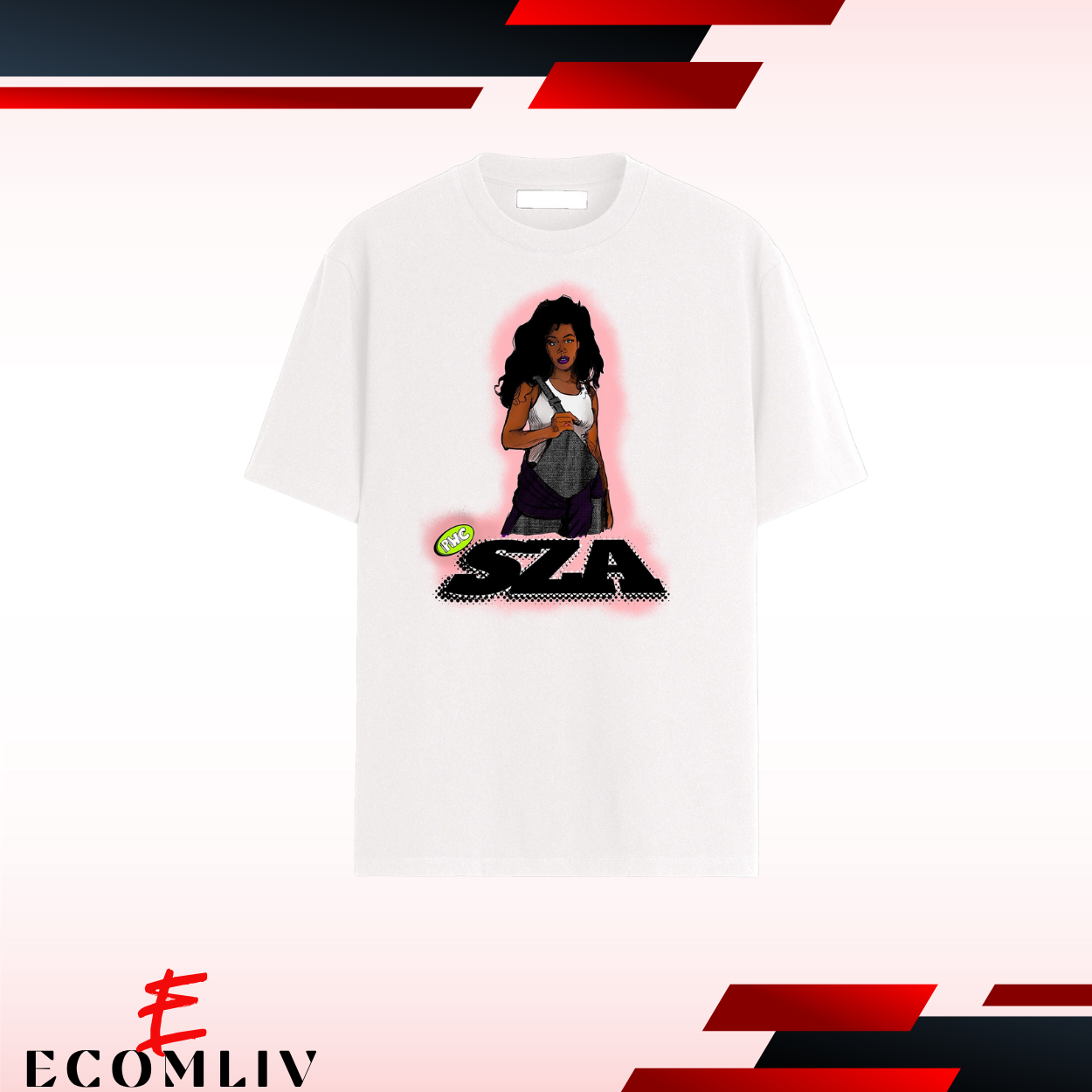 Sza Celebrity Tee, R&b Graphic Shirt, Music Fan Merch